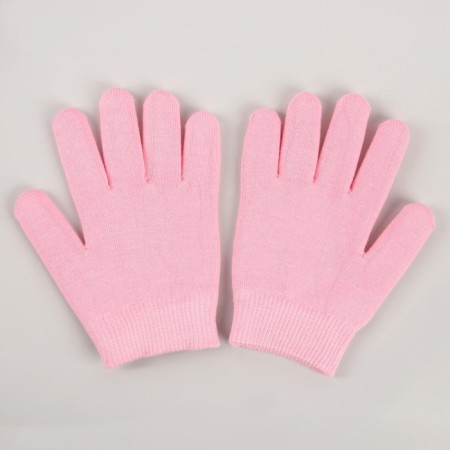 Gloves gel, moisturizing, one size, pink color-3
