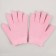 Gloves gel, moisturizing, one size, pink color