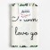 Towel "Dolyana" Mom I Love You 35x60 cm, 100% cotton, waffle 160 g/m2