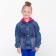 Denim jacket for girls, blue color, height 116 cm
