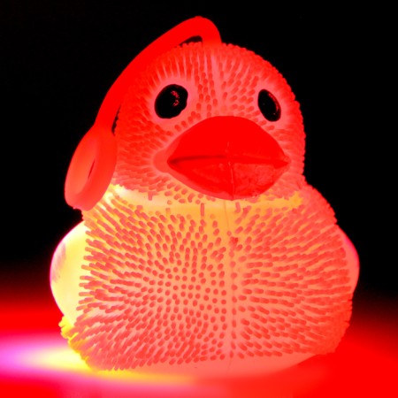 Baby Children's rubber Herry Light "Ducklings", Mix colors, in showbox-11