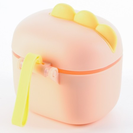 Container for storage of baby food, 400 ml., Pink color-6