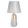 Virsavia table lamp E14 40W gray-gold 22x22x39 cm Risalux
