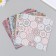 A set of scrapbooking paper 12 sheet. 12 designs "Moroccan patterns" 160 grams 15.2x15.2 cm