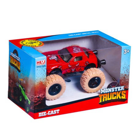 Metal jeep Monster Trucks, mix-8