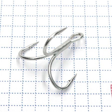 KOI hook "6066", size 2 int, MT color, tee 10 pcs.