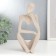 Souvenir Polystone "Abstraction - thoughtfulness" Sand 25x12 cm