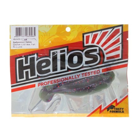 Helios Chebak Fio & Lime Vibrochtost, 8 cm, 7 pcs. (HS-3-014)-1