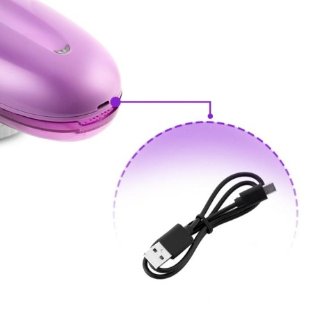 Kittyshka removal machine KitFort KT-2039, 2 watts, from the battery, white-Serne-2