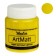 Acrylic matte paint 80 ml, Wizzart Matt, yellow lemon, frost -resistant