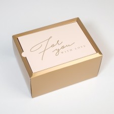Gift folding box, packaging, 