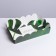 Cookie box, confectionery packaging with PVC lid, eco, 20 x 30 x 8 cm