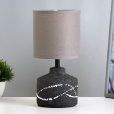 ASTA table lamp E14 40W gray 12x12x26 cm Risalux