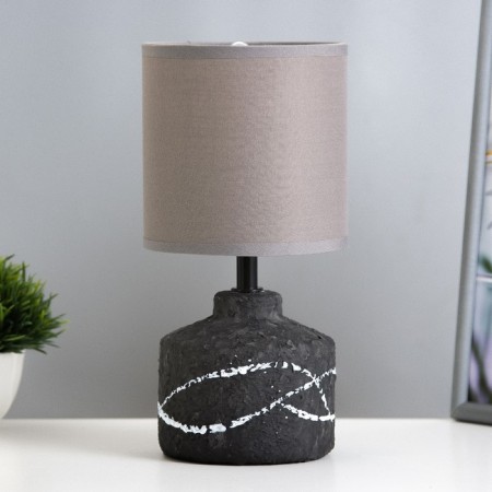 ASTA table lamp E14 40W gray 12x12x26 cm Risalux