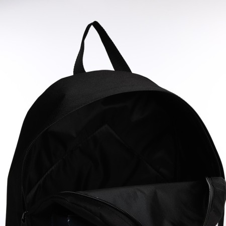 School Youth Backpack "Anime", 33x13x37, lightning department, n/pocket, black-4