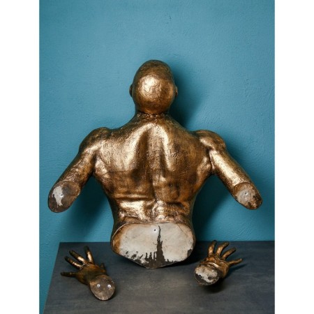 Figure "Phantom", polystone, 85 cm, color gold-4