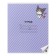 Notebook 18 sheets in the Kuromi cage, cover coated cardboard, VD-clay, whiteness 92%, block 60 g/m2, mix