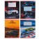 Notebook 12 sheets, in the scythe ruler "I love speed", covered cardboard, rounded corners, offset block 65g/m2, 5V, mix