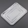 Stainless steel baking sheet 39.5 × 29.5 cm, chrome color