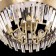 Lamp on the Citilux "Westeros" CL307163, 6x60W, E14, brown color