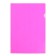 Folder-angle, A4, 180 microns, calligrata, translucent, neon, fuchsia