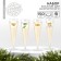 New Year's set of plastic glasses for champagne "Happy New Year", mix, 150 ml
