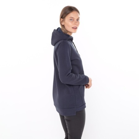 Female hoodies, dark gray color, size 44-4