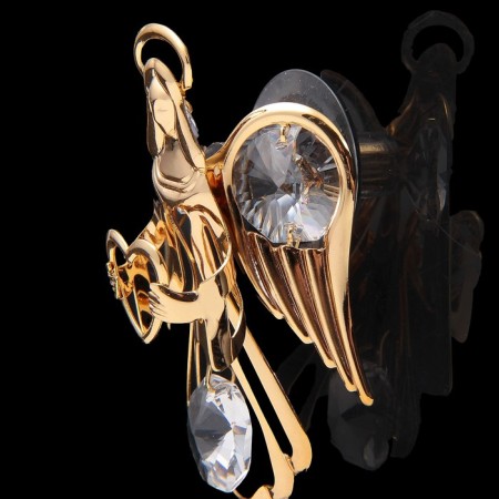 Souvenir "Angel", on a suction cup, with crystals-2