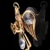 Souvenir "Angel", on a suction cup, with crystals