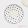 Service Porcelain Tea Daulay "Lemon", 12 objects: 6 cups 250 ml, 6 saucer d = 15.5 cm, white color
