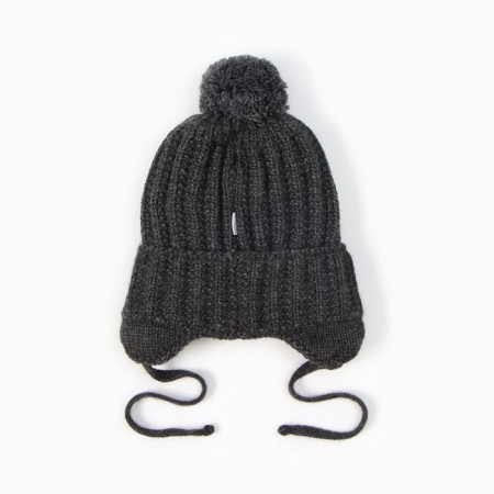 Children's hat, graphite color, p 48-52-1