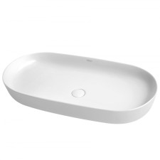 ABBER Bequem AC2110 sink, invoice, 800x400x115 mm, white