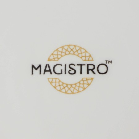 Набор кружек фарфоровых Magistro «Бланш», 2 предмета: 400 мл, цвет белый-4