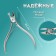 Pigitan nippers, straight blade, 9.5 cm, blade length - 10 mm, silver color