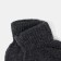 Female gloves from Mongolian wool, black color, size 6.5-7.5