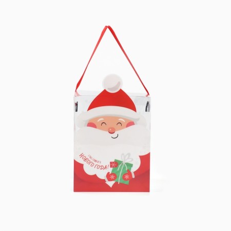 Gift New Year's folding PVC, “Gift from Santa Claus”, 12 x 15 x 12 cm, New Year-2