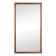 Mirror hinged Artemis, 465x25x770, medium brown