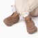 Sneakers women's, dark beige, size 36
