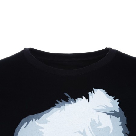T -shirt male, black color, jocker, size 50-5