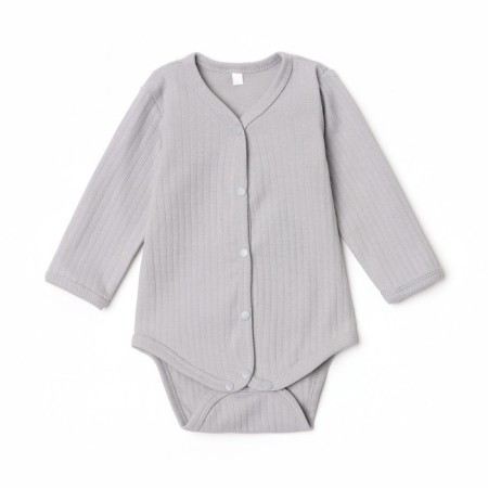 Body with a long sleeve, the color is gray, height 68 cm