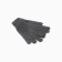 Angora wool gloves, gray color, river 18