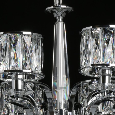Camillah chandelier, size 75x157x75 cm, 480W 8xe14-11