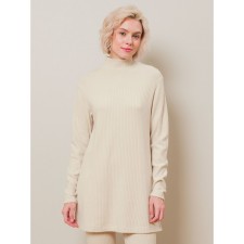 Female jumper, size 44, milk color