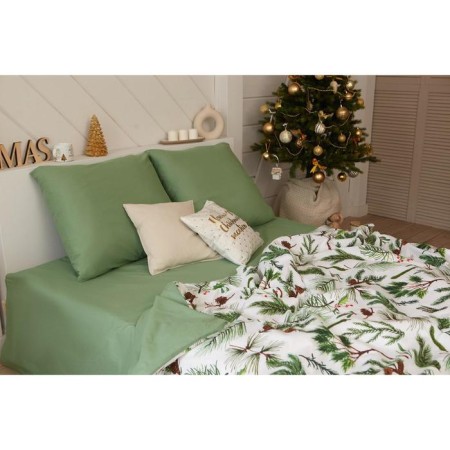 New Year. Bed linen "Ethel" 1.5 Spid branches 143*215 cm, 150*214 cm, 70*70 cm - 2 pcs-9