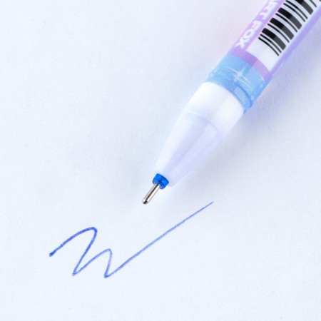 PEC PLACE WRITE-WRITIRY WITH THE CARS "Unicorn", blue paste, gel 0.5 mm-4