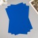 A set of hard felt "Astra" (3 pcs) bright blue, 1 mm, 160 g, 20x30 cm