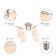 AMANDA 9092-304 4 X E27 40W chandelier