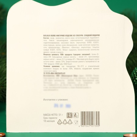 New Year's set "Santa Claus and Rabbit", 51 g-2