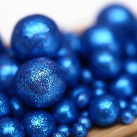 Sprinking confectionery with glitter "Brill" blue 50 g-2