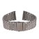 Watch strap, 20 mm, metal, L-17 cm, chrome